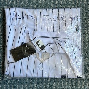 Brand New Plastic Sealed Men's New York Yankees #99 Aaron Judge Baseball Jersey